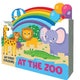 At The Zoo Chunky Scene board Book