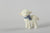 Bonikka Lucas Lamb Rubber Toy - Blue bow 12cm