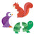 Djeco TOYS Djeco Puzzle Duo Animals