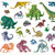 Djeco TOYS Djeco Stickers - Dinosaurs