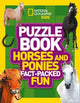 National Geographic Kids Puzzle Books - Puzzle Book Horses and Ponies: Brain-Tickling Quizzes, Sudokus, Crosswords and Wordsearches