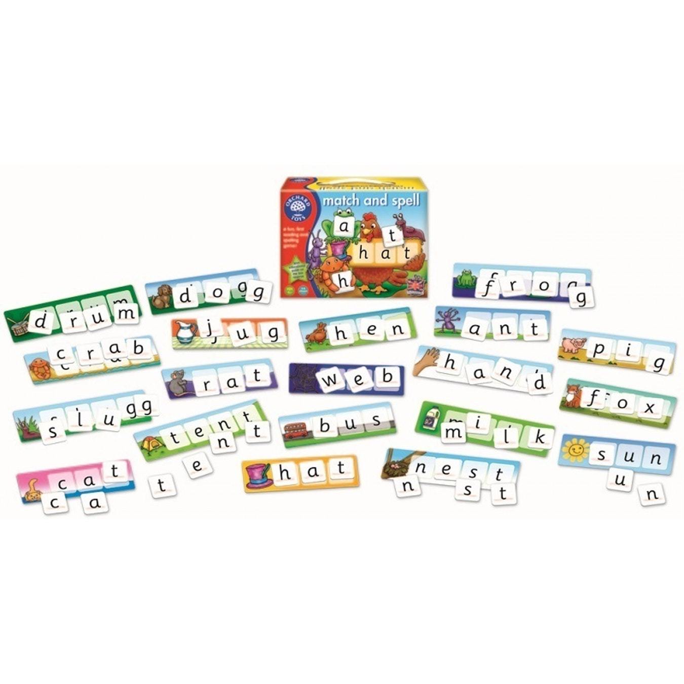 Orchard Toys Match and Spell Game – GoGoKids Toy Shop – Buy Educational ...